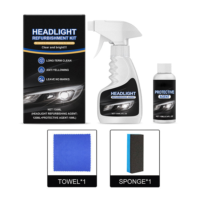 🔥LAST DAY 49% OFF - 🚘 Automotive Headlamp Restoration Fluid, blurring enhanced crystalline coating refurbisher