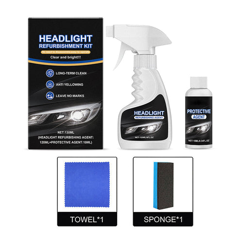 🔥LAST DAY 49% OFF - 🚘 Automotive Headlamp Restoration Fluid, blurring enhanced crystalline coating refurbisher