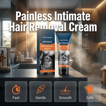 🔥Last Day 50% OFF - ✨💇Men's Intimate Hair Removal Cream🌿