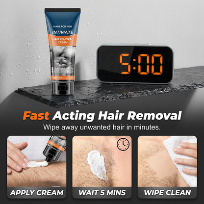 🔥Last Day 50% OFF - ✨💇Men's Intimate Hair Removal Cream🌿