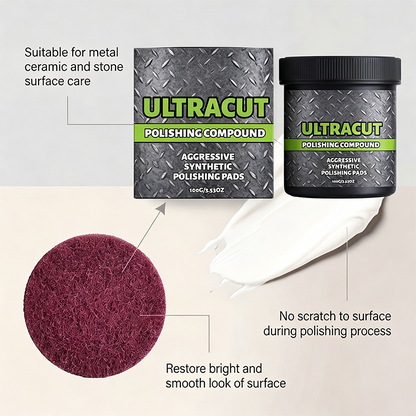 🔥LAST DAY 49% OFF - 🚗All-in-One Surface Restoration Polish with Pad🏠🛋️
