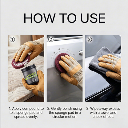 🔥LAST DAY 49% OFF - 🚗All-in-One Surface Restoration Polish with Pad🏠🛋️