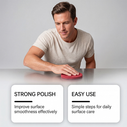 🔥LAST DAY 49% OFF - 🚗All-in-One Surface Restoration Polish with Pad🏠🛋️